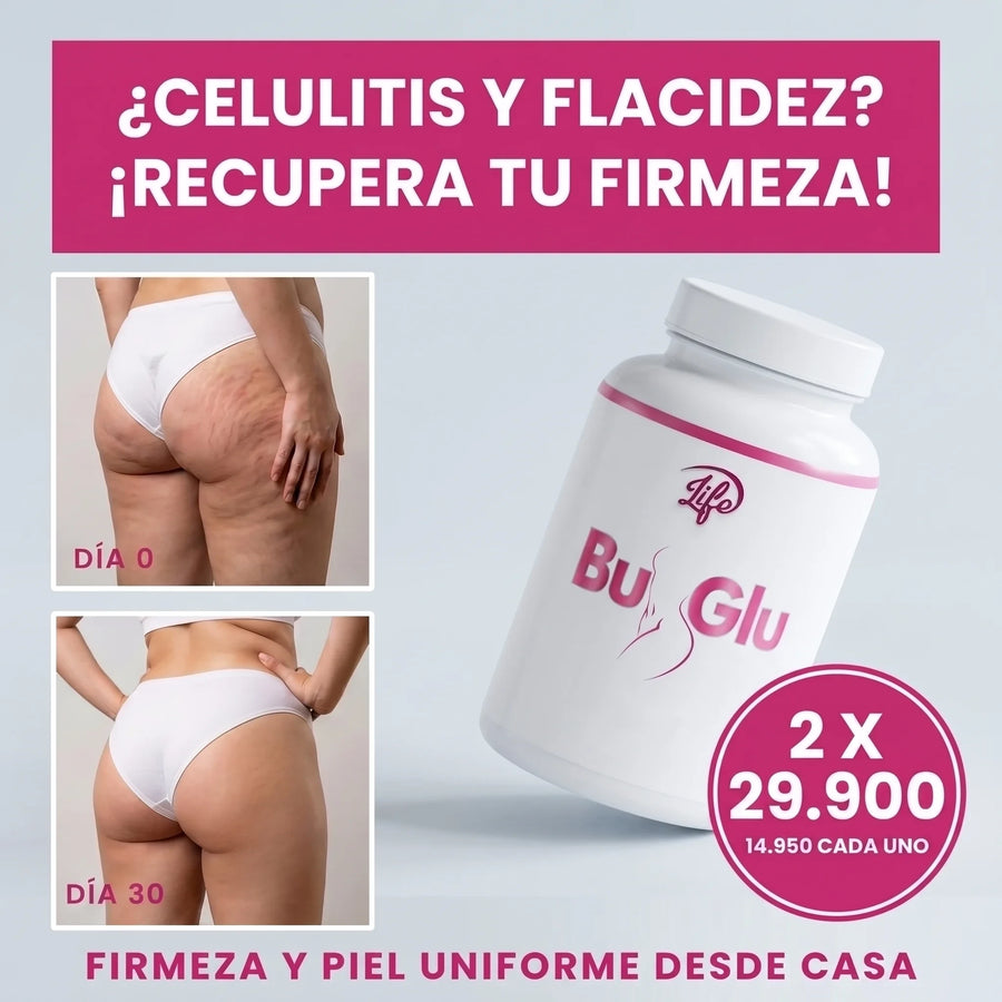 Bu-Glu™ · Cápsulas Naturales para Aumentar Busto y Glúteos