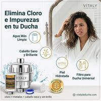 Disfruta una ducha con agua más limpia, suave y segura para tu piel