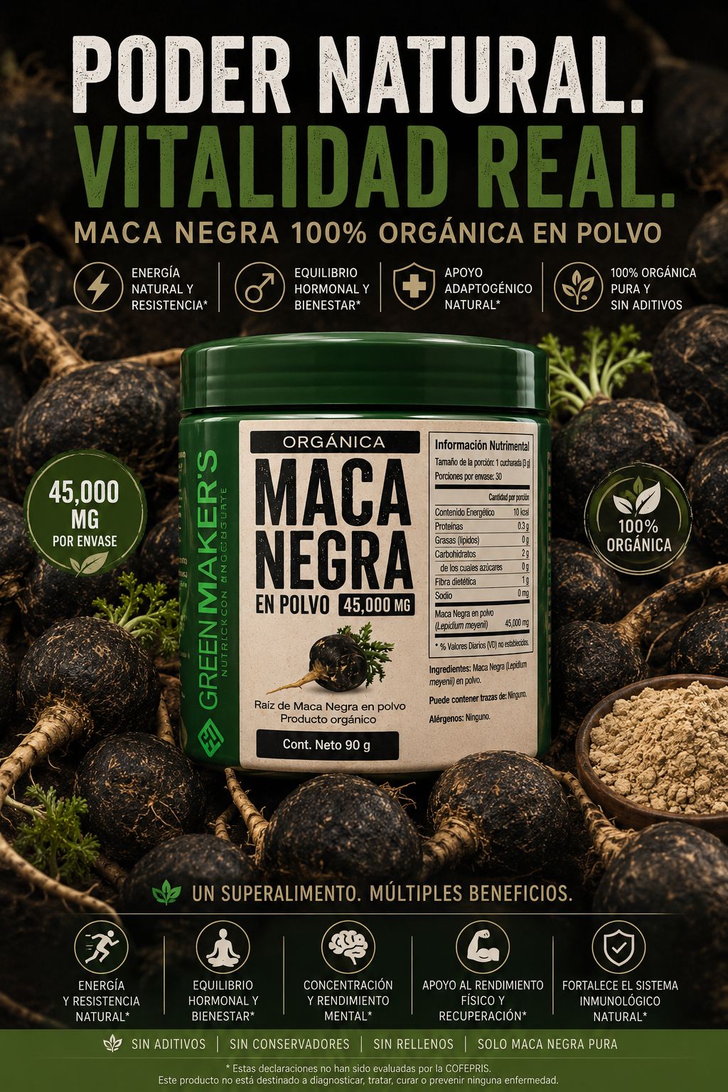 Black Maca - Formulation Makers