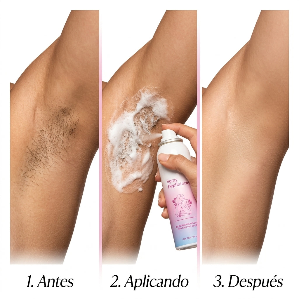Spray depilador | Depilación sin dolor desde tu casa