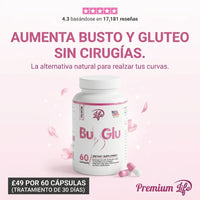 Bu-Glu™ Original: Realce Femenino Natural con Pueraria y Maca