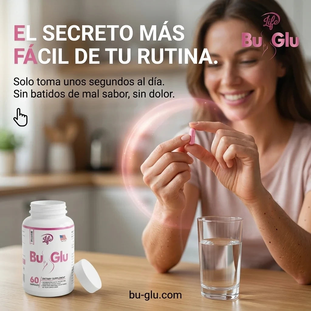 Bu-Glu™ Original: Realce Femenino Natural con Pueraria y Maca