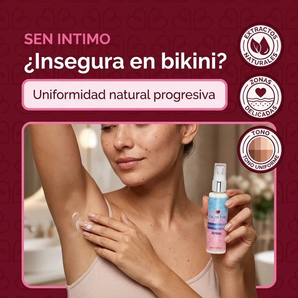 Despigmentante Íntimo · Aclara y Unifica tu Zona Íntima