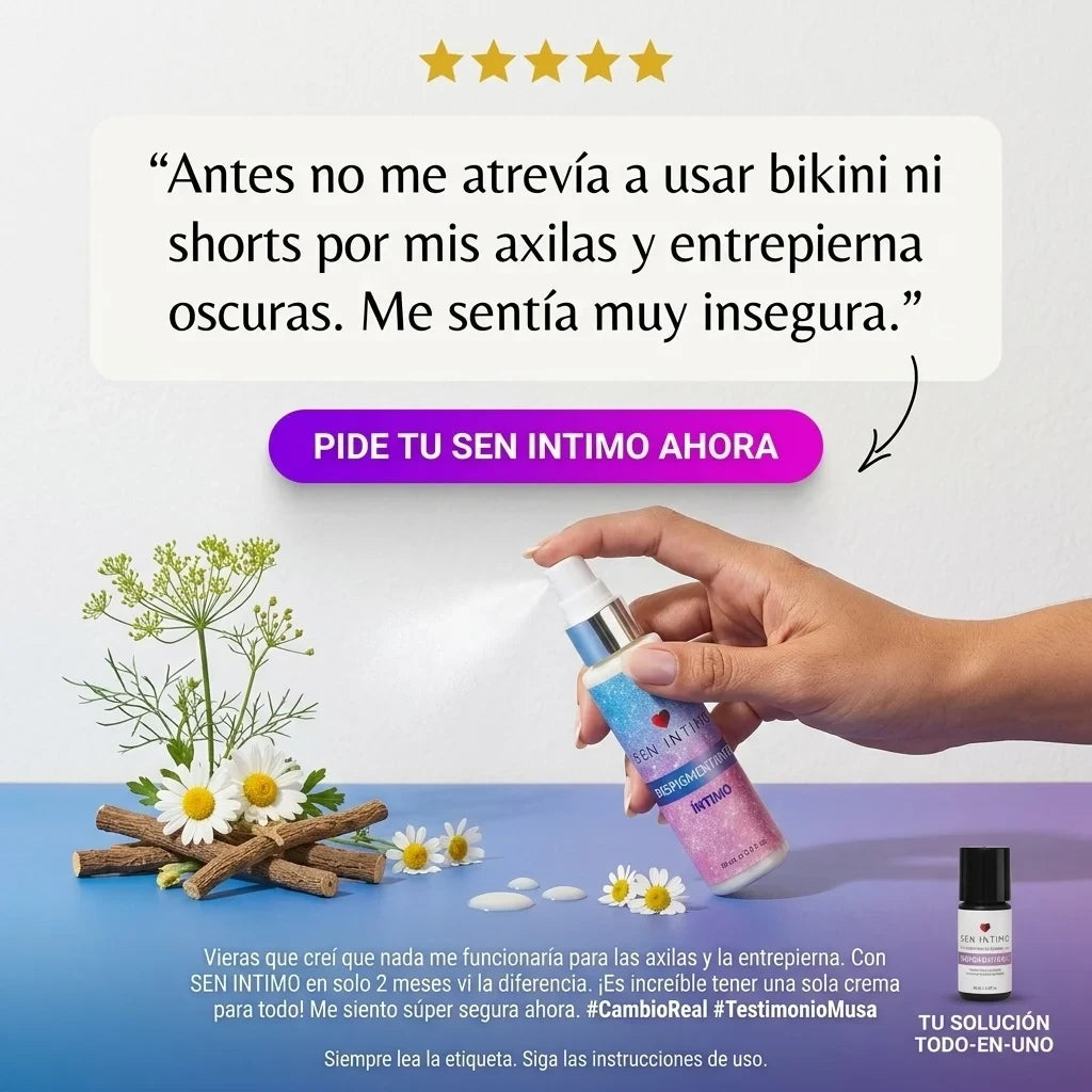 Despigmentante Íntimo · Aclara y Unifica tu Zona Íntima