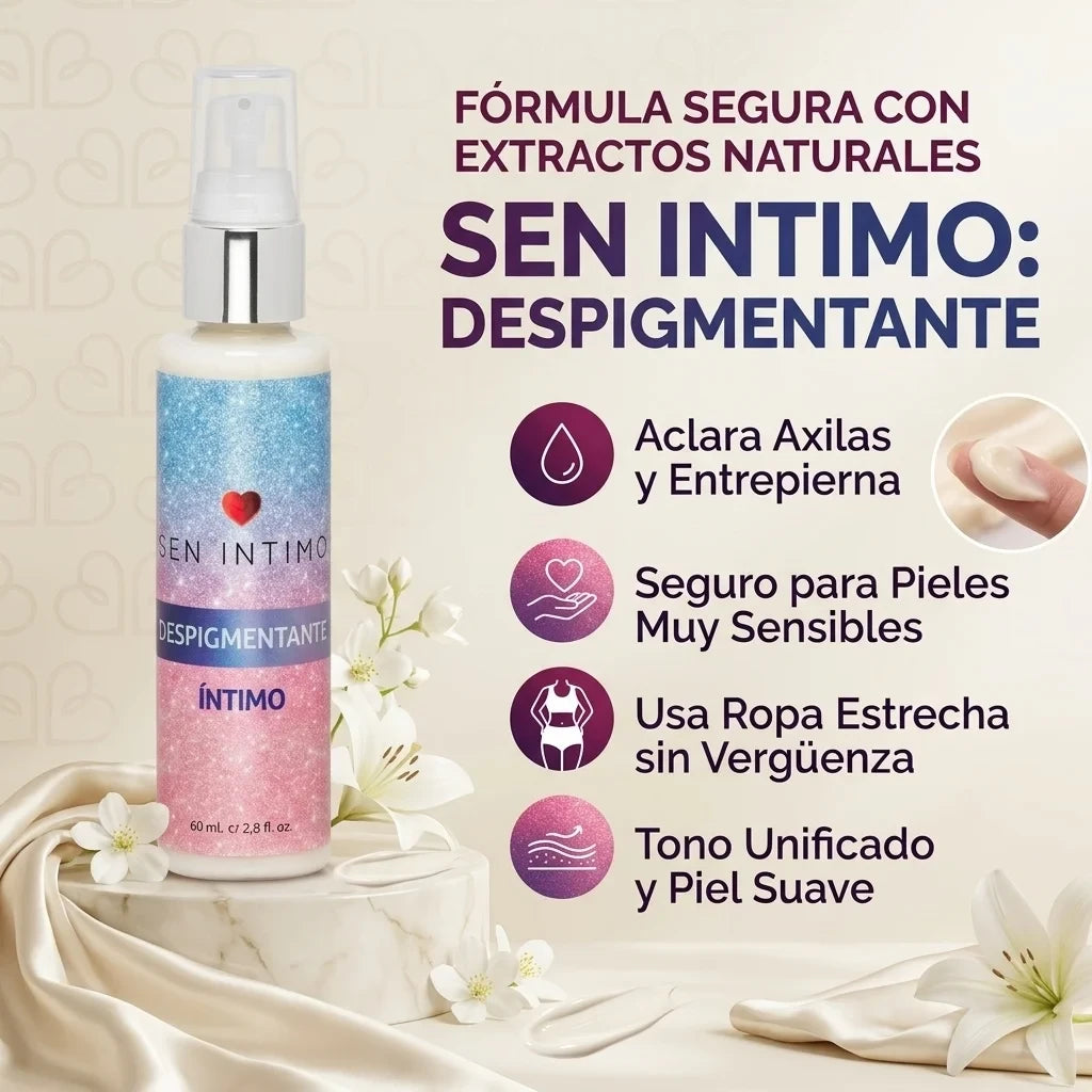 Despigmentante Íntimo · Aclara y Unifica tu Zona Íntima
