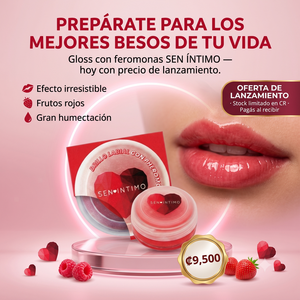 Bálsamo Labial Hidratante con feromonas