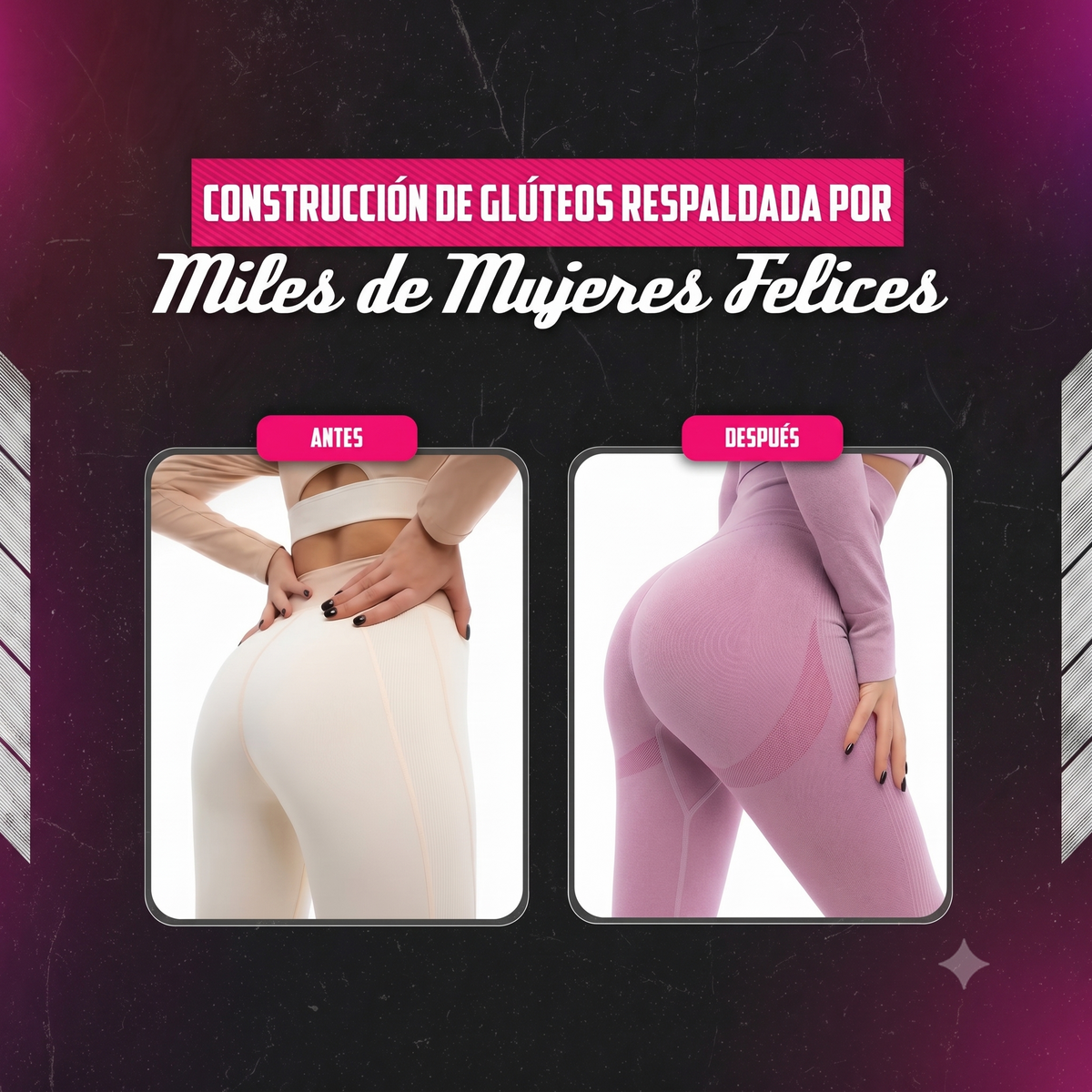 Creatina para Mujer + Colágeno | Esculpí tus Curvas y Glúteos | 3 en 1