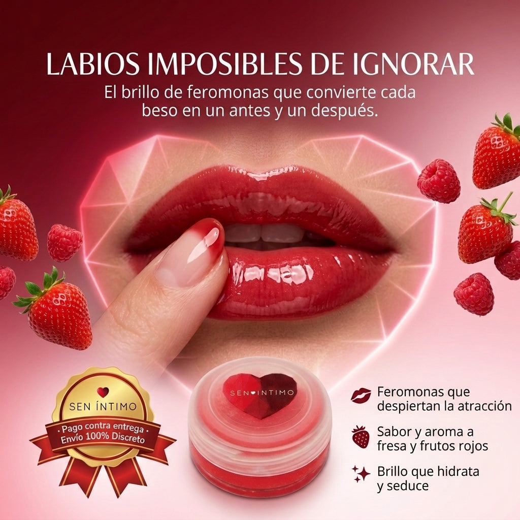Bálsamo Labial Hidratante con feromonas