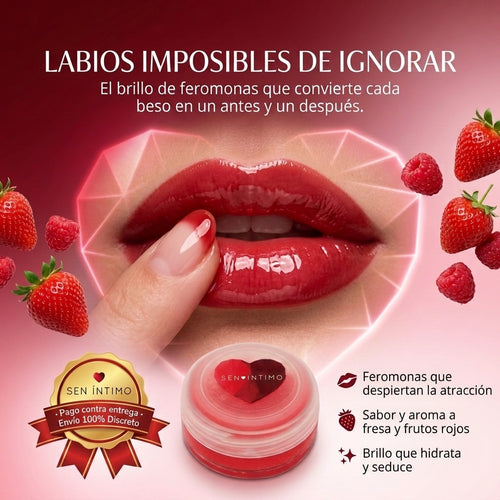 Bálsamo Labial Hidratante con feromonas