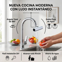 Convierte tu grifo en una herramienta de limpieza 1080°