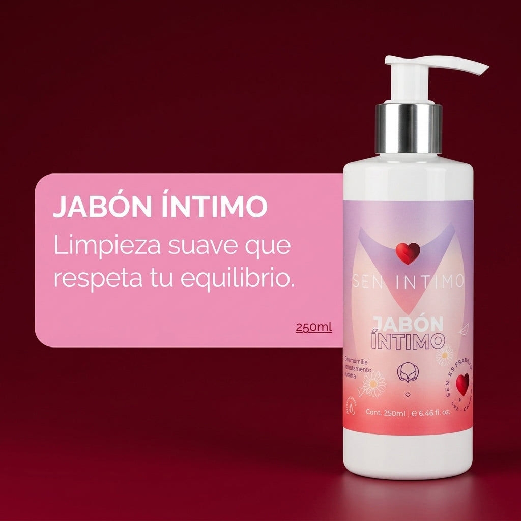 Jabón Íntimo · Limpieza Suave que Respeta tu Equilibrio