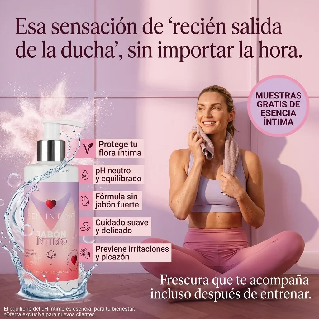 Jabón Íntimo · Limpieza Suave que Respeta tu Equilibrio