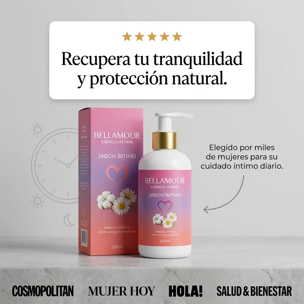 Jabón Íntimo · Limpieza Suave que Respeta tu Equilibrio