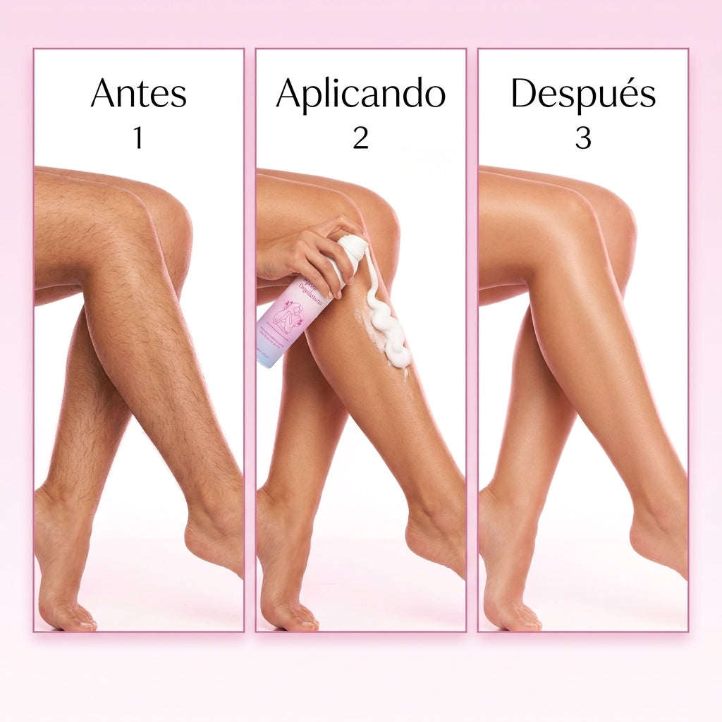 Spray depilador | Depilación sin dolor desde tu casa