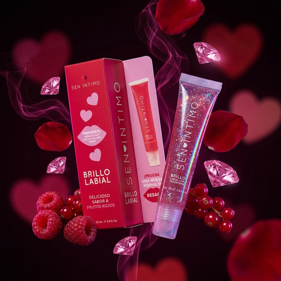 Lip Gloss con Feromonas · Brillo Irresistible