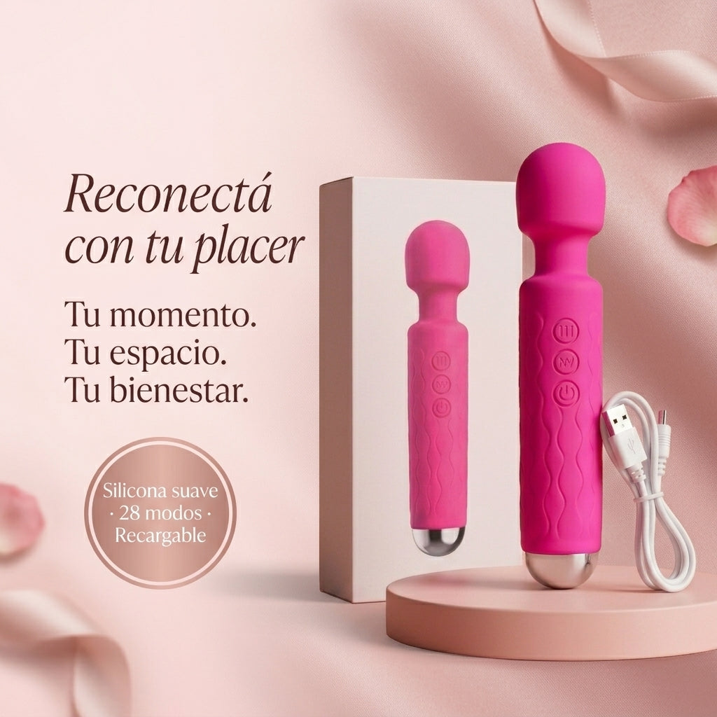 Masajeador Íntimo de Bienestar - 28 Modos de Placer