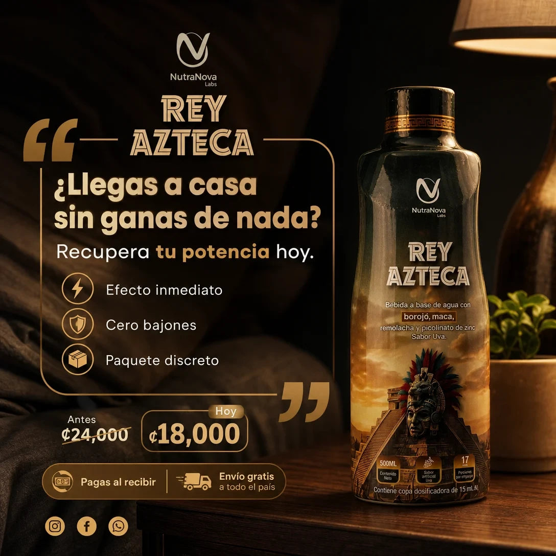 Rey azteca - Potencializador Masculino 🐂
