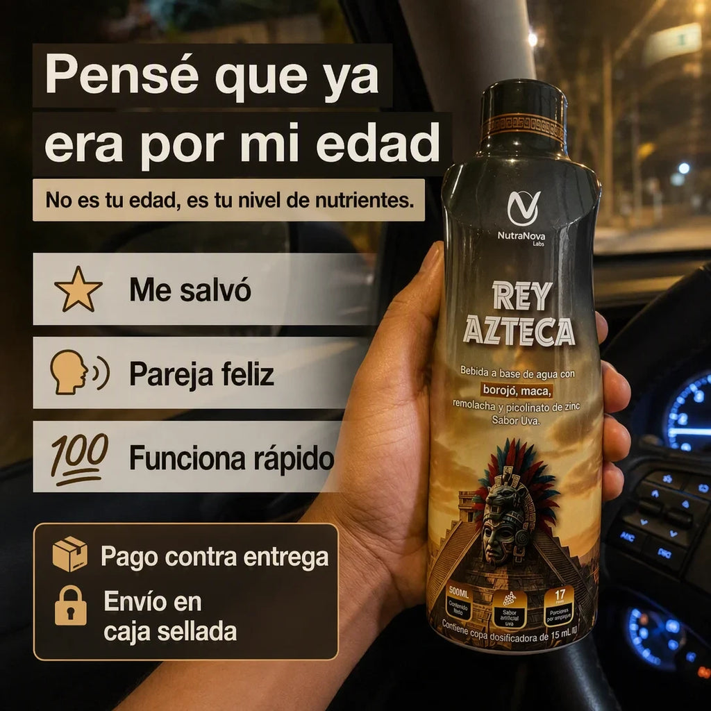 Rey azteca - Potencializador Masculino 🐂
