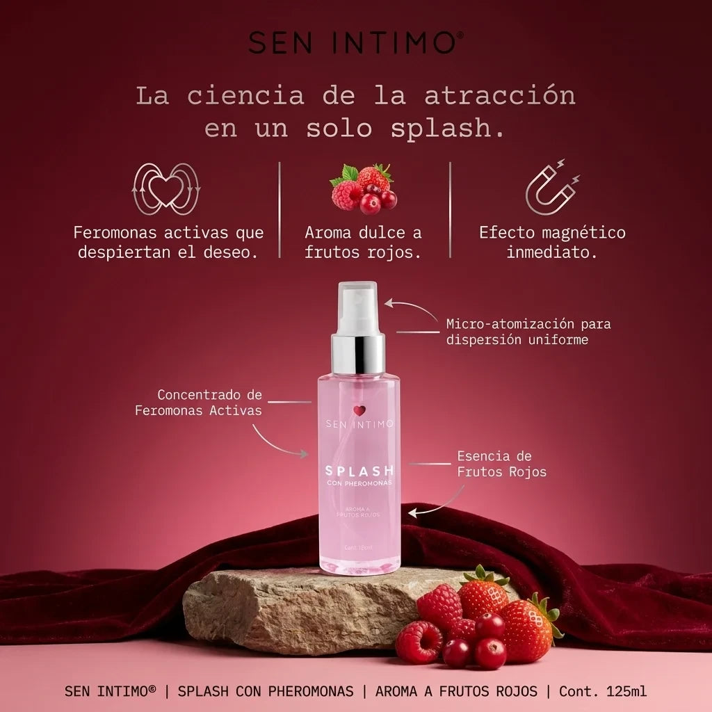Splash con feromonas | El secreto para ser innolvidable
