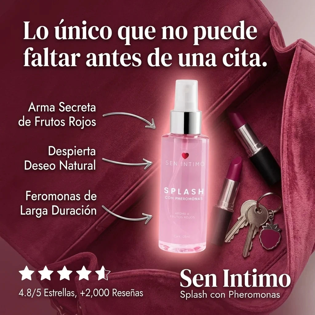 Splash con feromonas | El secreto para ser innolvidable