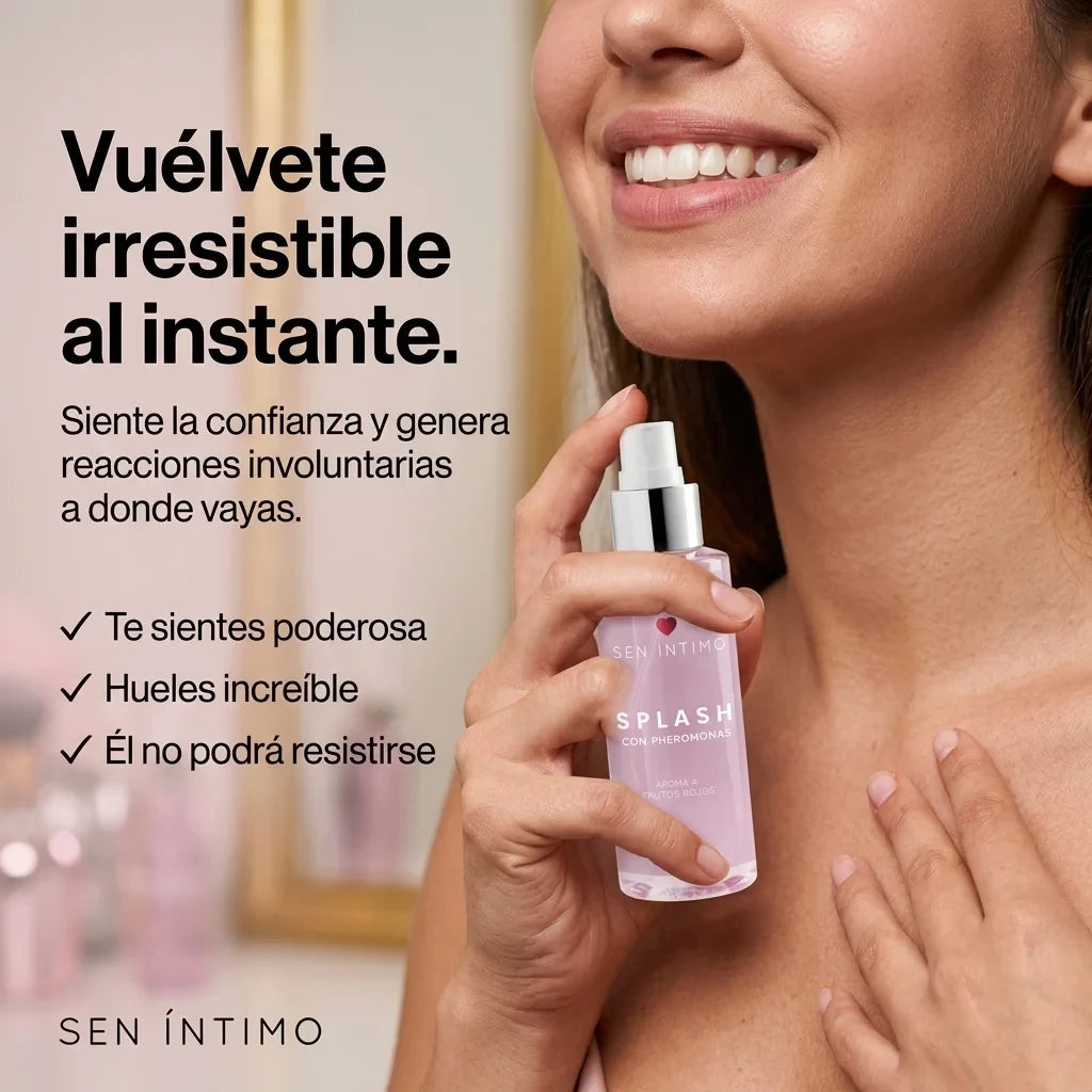 Splash con feromonas | El secreto para ser innolvidable