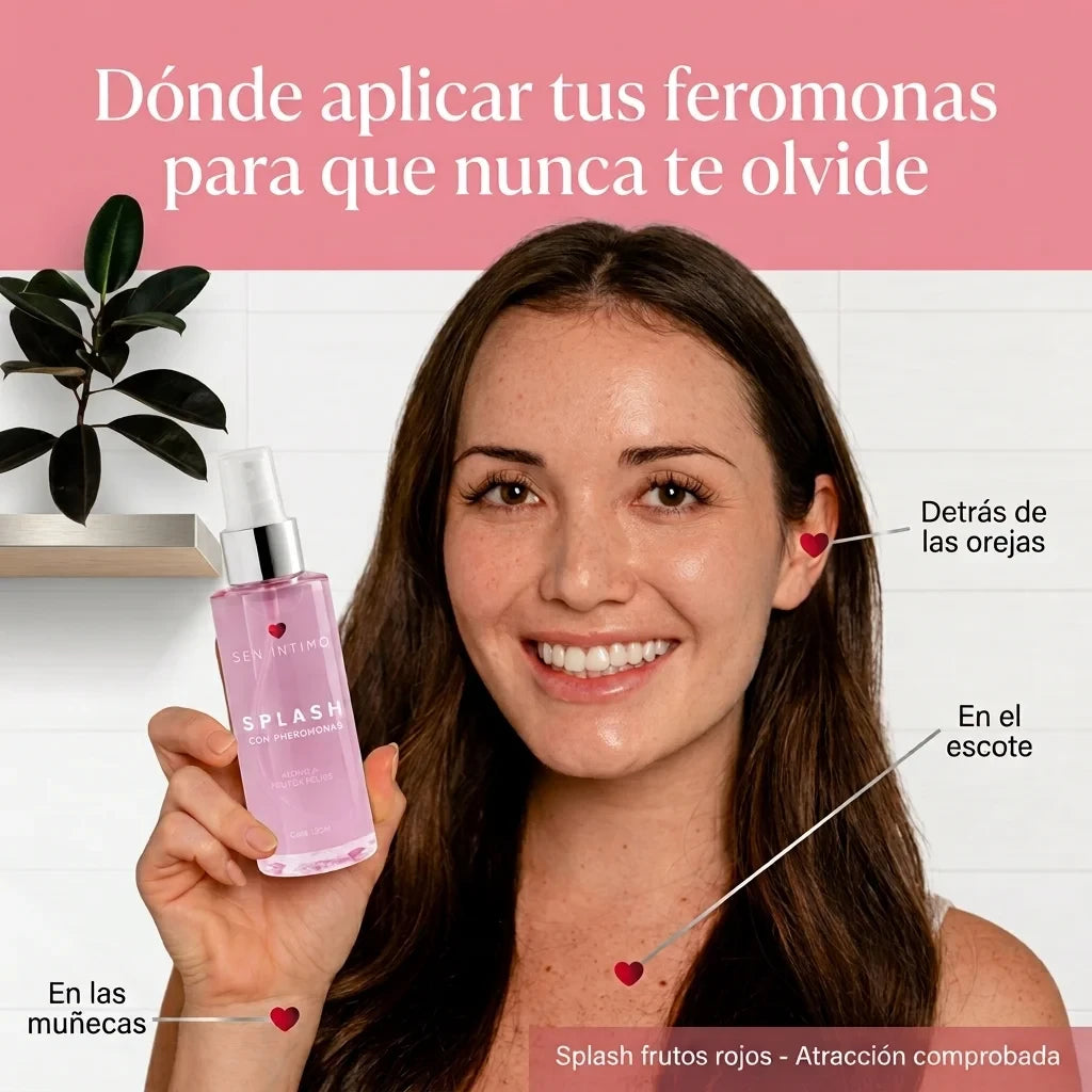 Splash con feromonas | El secreto para ser innolvidable