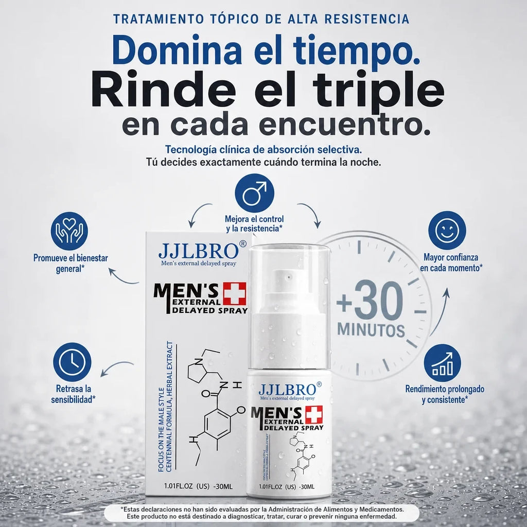 Spray para Durar Más Tiempo en la Intimidad.