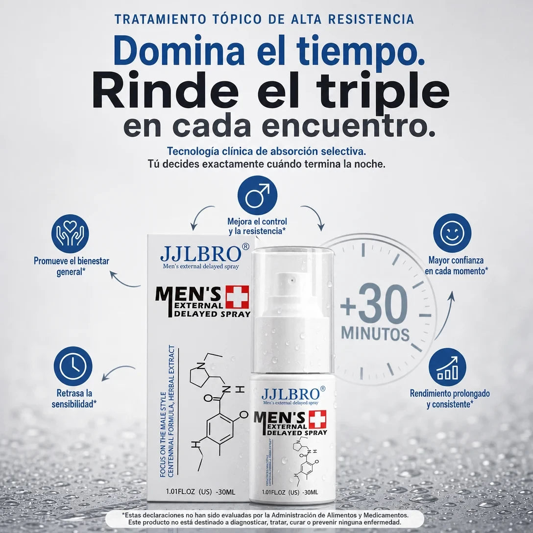 Spray para Durar Más Tiempo en la Intimidad.