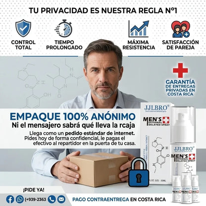 Spray para Durar Más Tiempo en la Intimidad.