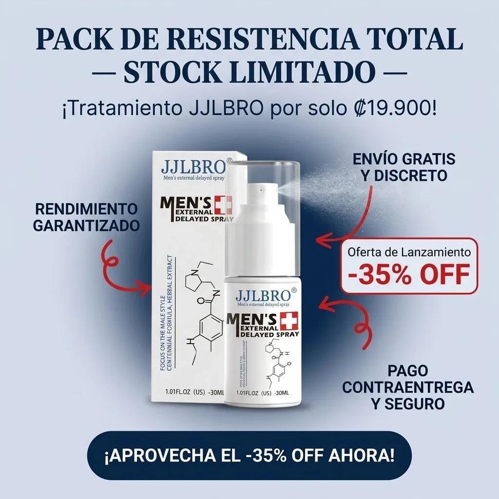 Spray para Durar Más Tiempo en la Intimidad.