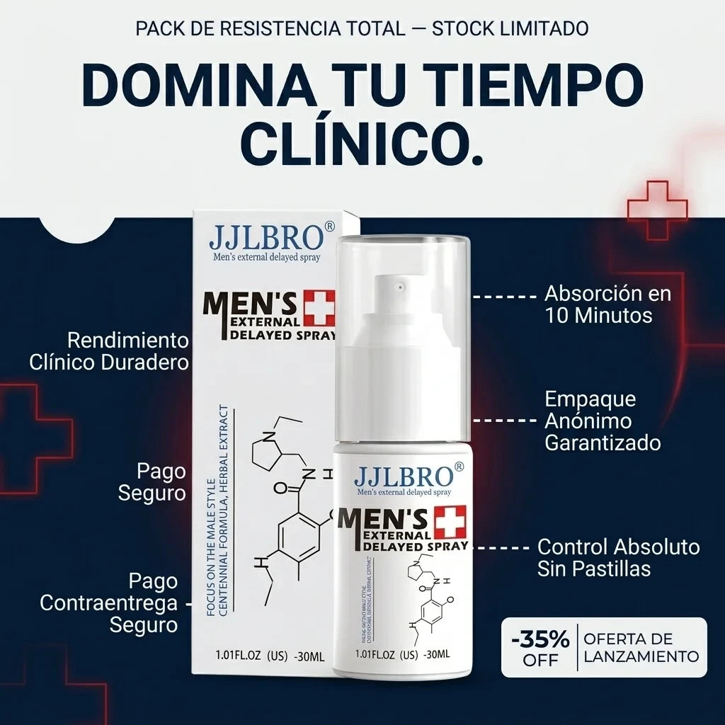Spray para Durar Más Tiempo en la Intimidad.
