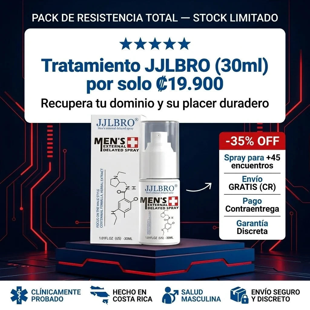 Spray para Durar Más Tiempo en la Intimidad.