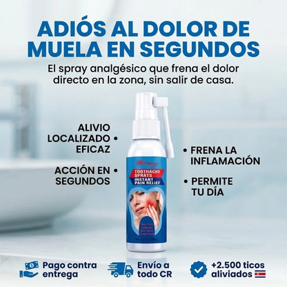 Spray Alivio Dental - Calma el dolor de muela en segundos