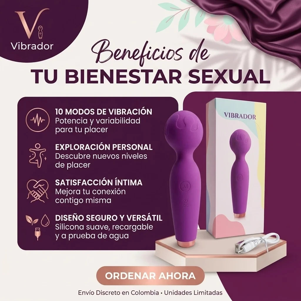 Masajeador Íntimo Wand - Placer Intenso, Profundo y Sin Límites