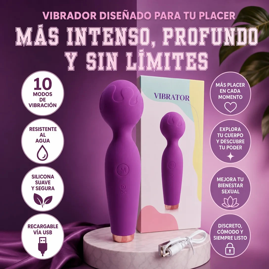 Masajeador Íntimo Wand - Placer Intenso, Profundo y Sin Límites