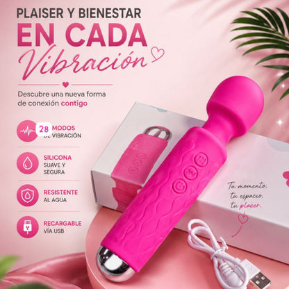 Masajeador Íntimo de Bienestar - 28 Modos de Placer