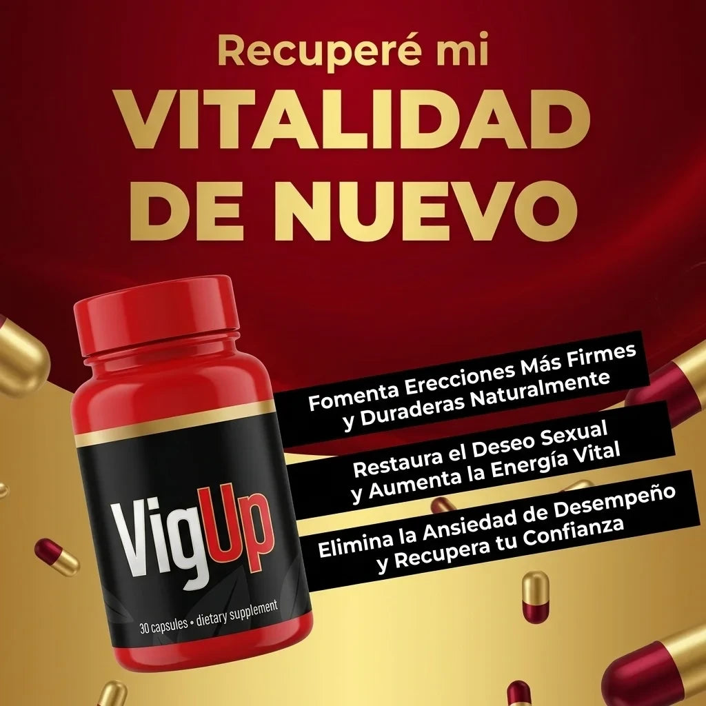 VigUp — Recuperá tu vigor, energía y desempeño