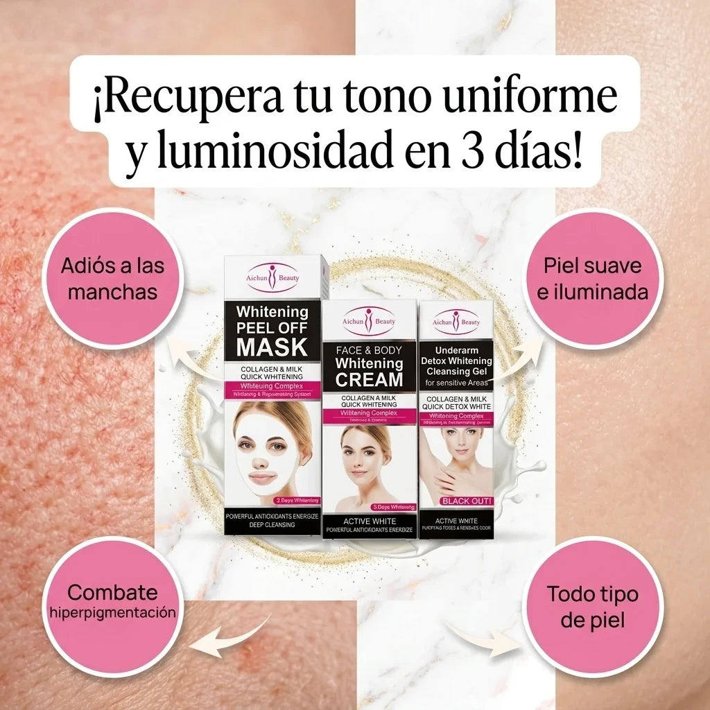 Crema aclarante - Combo X3