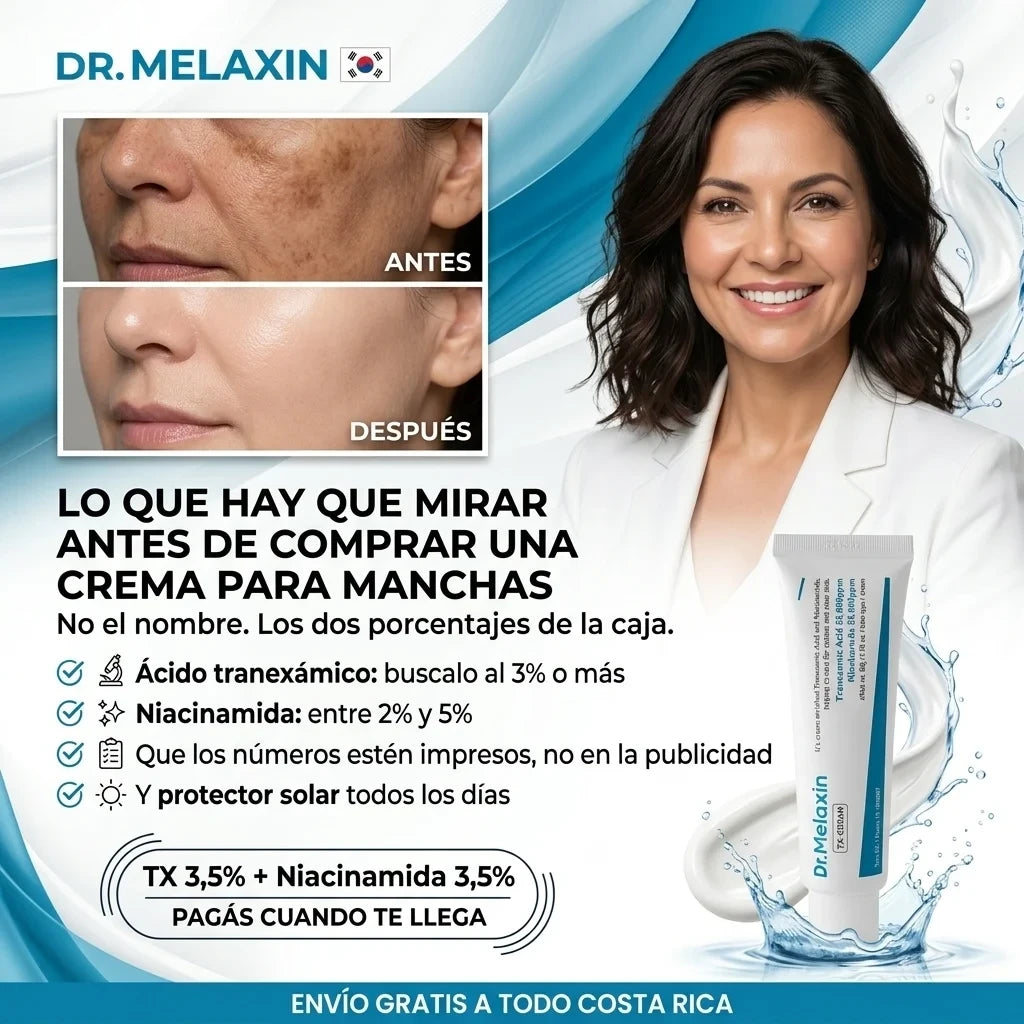 Dr. Melaxin -Cream |  Ácido Tranexámico + Niacinamida | 50 g