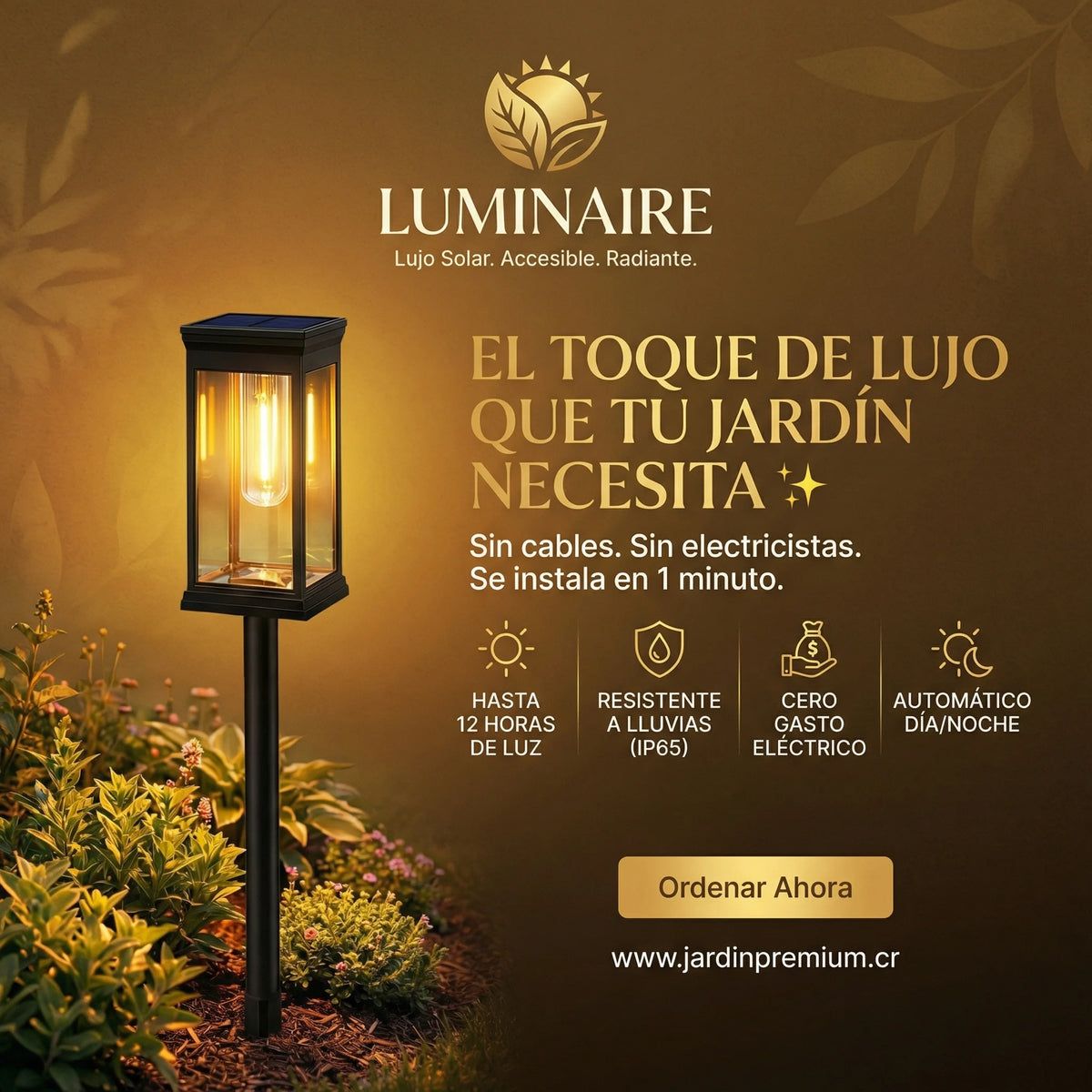 Lámparas Exteriores con tecnología LED