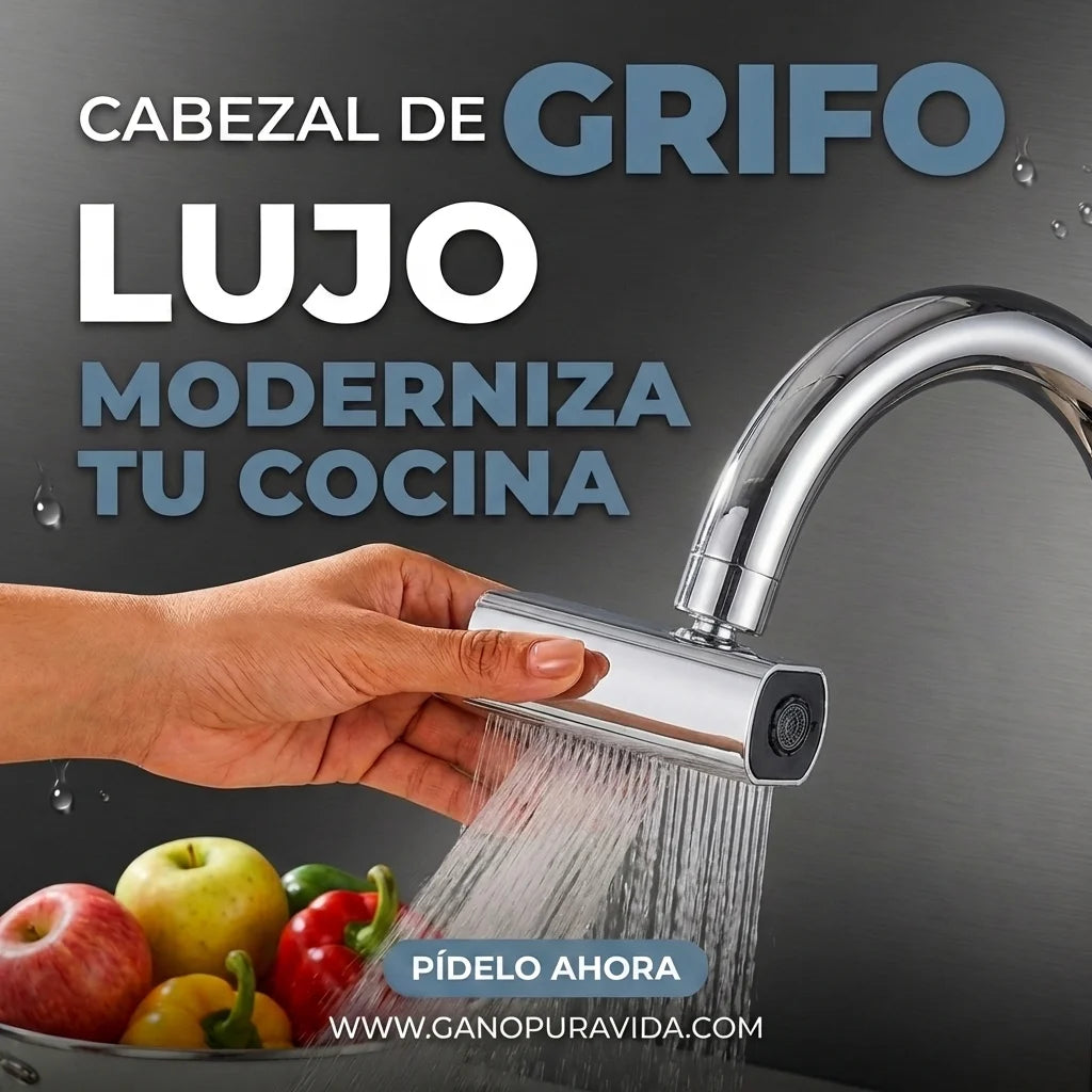 Convierte tu grifo en una herramienta de limpieza 1080°