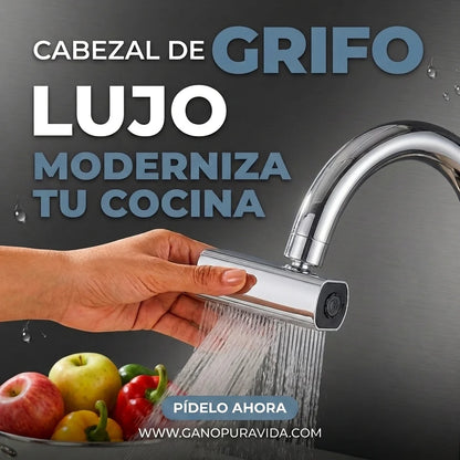 Convierte tu grifo en una herramienta de limpieza 1080°