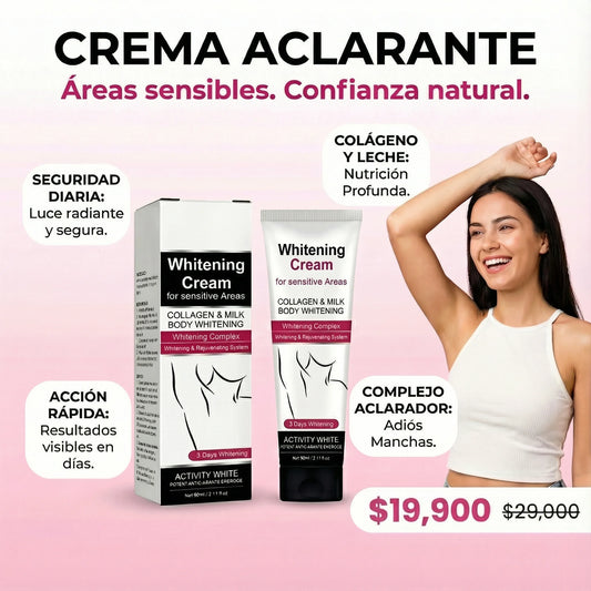 Withening Cream - Crema aclarante