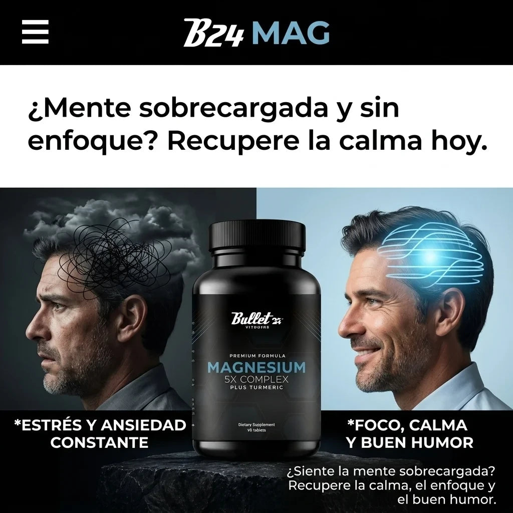 Suplemento #1 en Costa Rica para Apagar el Estrés Mental
