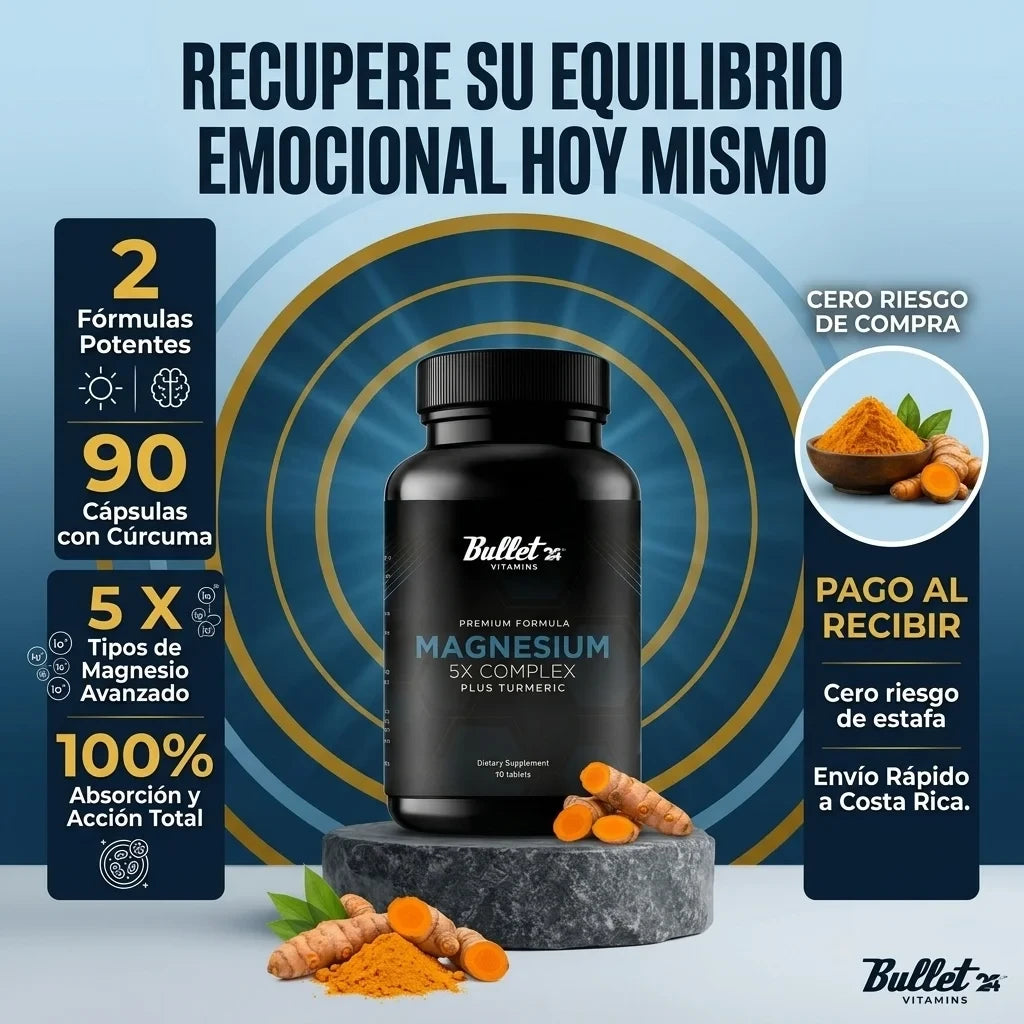 Suplemento #1 en Costa Rica para Apagar el Estrés Mental