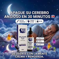 Apague su cerebro ansioso en 30 minutos - Sleep Well Melatonin Plus Costa Rica. Melatonina 1mg + 5-HTP 100mg + Vitamina B6. Despierte renovado.