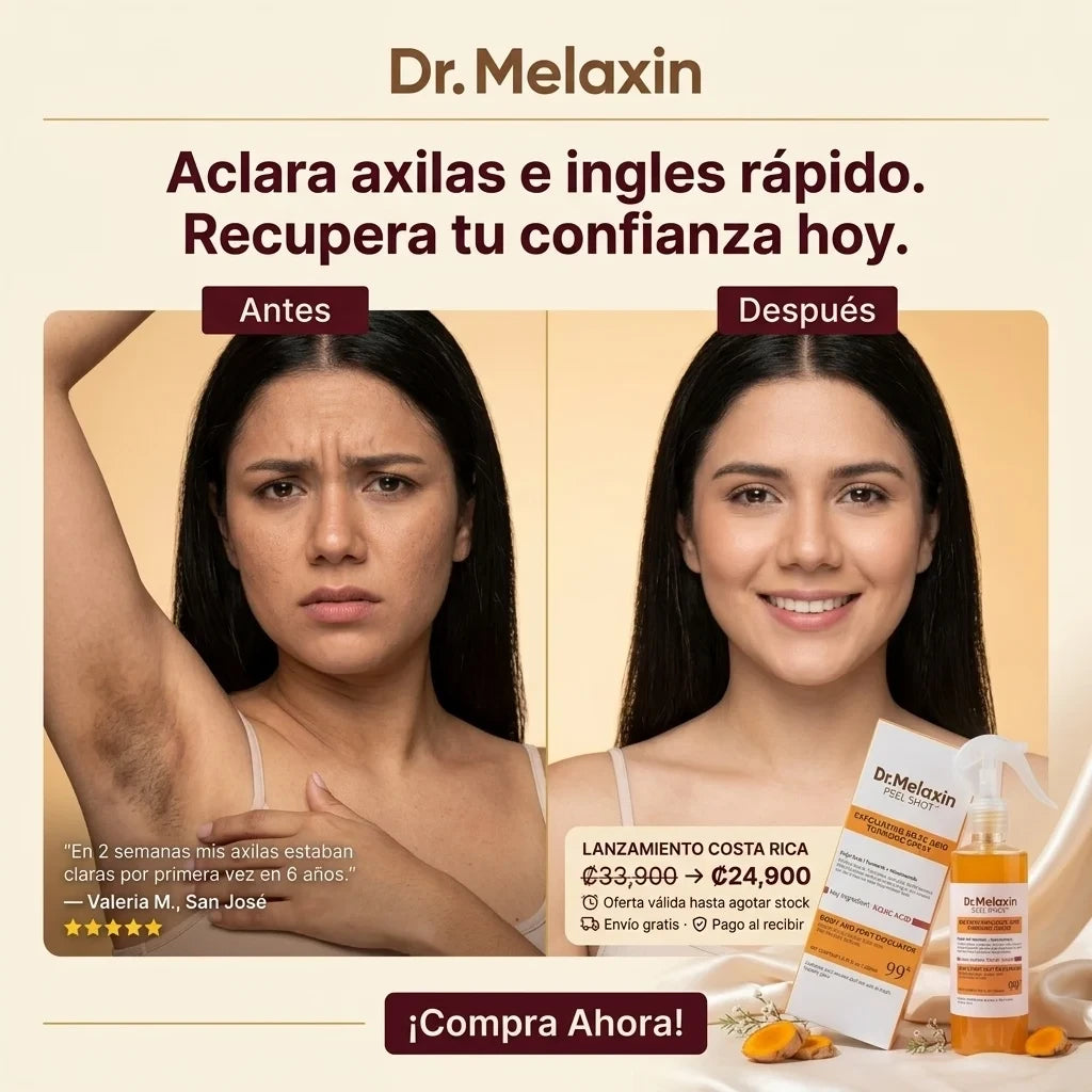 Dr. Melaxin —  Aclarante Corporal