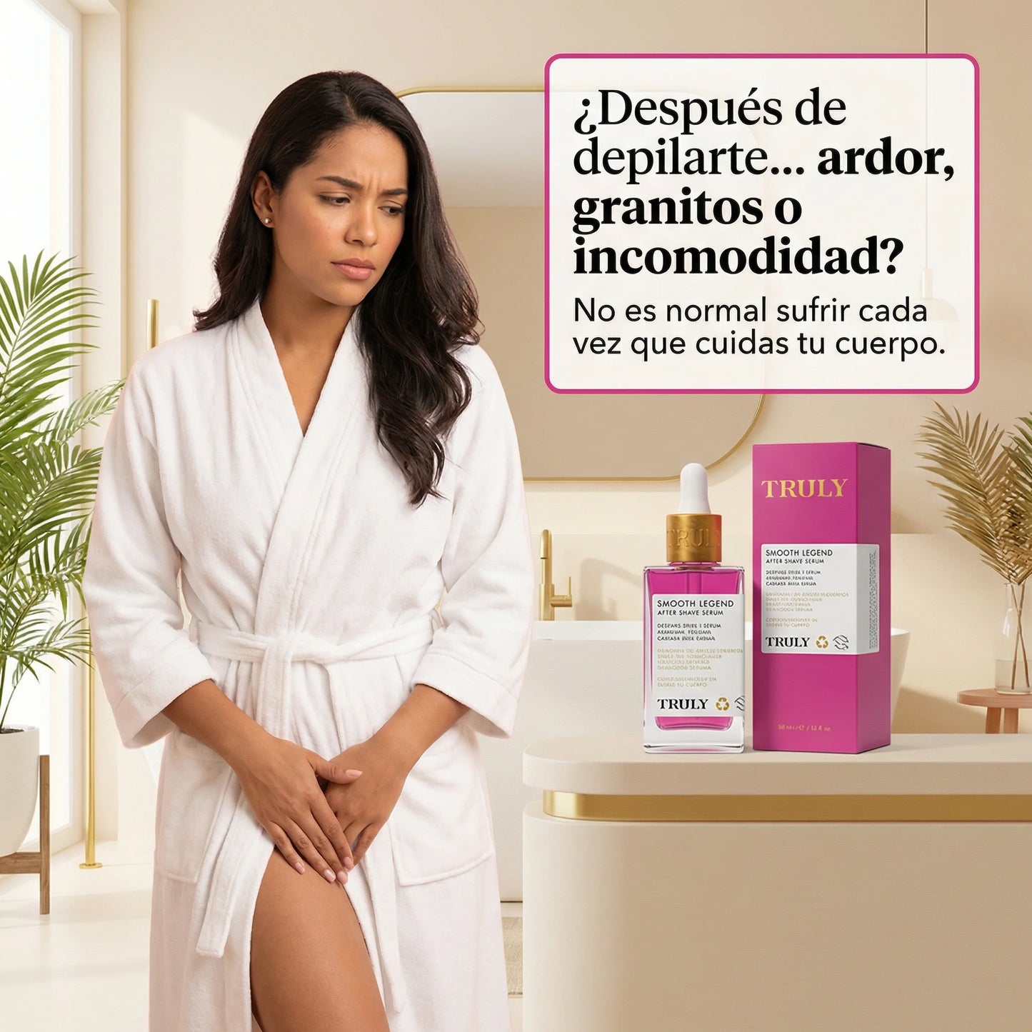 ¿Te irritas o se oscurece tu piel después de depilarte?