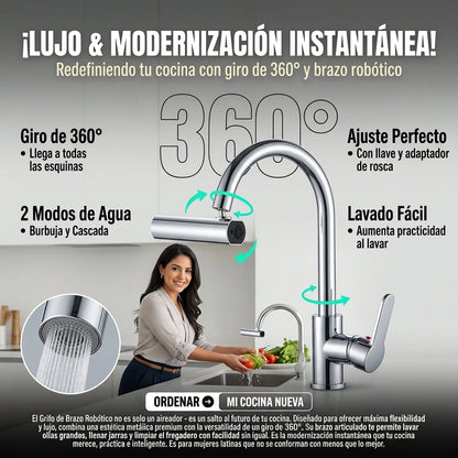 Convierte tu grifo en una herramienta de limpieza 1080°